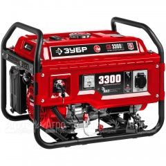Бензогенератор Зубр СБ-3300Е 3.3 кВт с электростартером в Москве