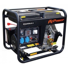 Дизельный генератор ITC Power DG6000LE-3 в Москве