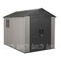 Пластиковый сарай LifeTime WoodLook 7х9.5 в Москве