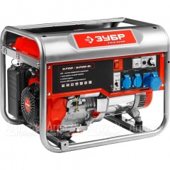 Бензогенератор Зубр ЗЭСБ-6200 6.2 кВт в Москве