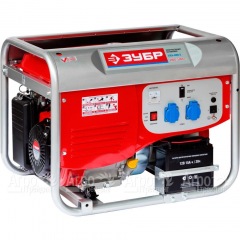 Бензогенератор Зубр ЗЭСБ-4000-Э 4 кВт с электростартером в Москве