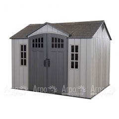 Пластиковый сарай LifeTime WoodLook 10х8 в Москве