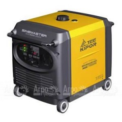 Бензиновый генератор ТСС-Kipor-KGE-7000TС 6,0 кВт (кожух, колеса) в Москве