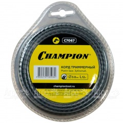 Корд триммерный Champion Platin Saw 3.0мм, 12м (зубчатый) в Москве