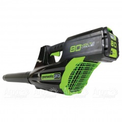 Воздуходувка аккумуляторная GreenWorks GD80BL 80V 200 км/ч (без батареи и зарядного устройства) в Москве