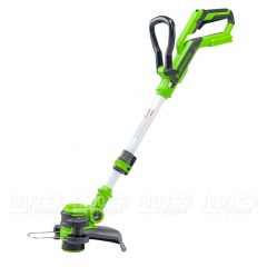 Аккумуляторный триммер GreenWorks G24LT30K2-10" в Москве