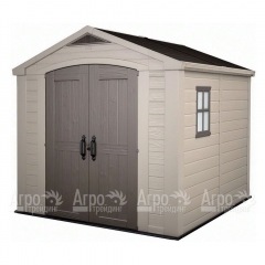 Пластиковый сарай Keter Factor 8х8 в Москве