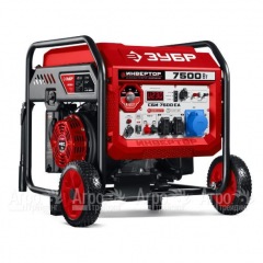 Бензиновый генератор инверторный Зубр СБИ-7500ЕА 7 кВт в Москве