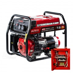 Бензогенератор Alteco APG 9800 E + ATS 7 кВт в Москве