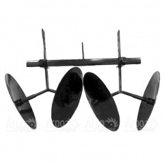 Окучник двухрядный дисковый для мотоблоков Салют в Москве