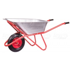 Строительная тачка Оптимал одноколесная 110 л красная в Москве