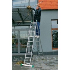 ALV-7507 ALVE Лестница универсал. 2-х секц. 2х7 ступ. в Москве
