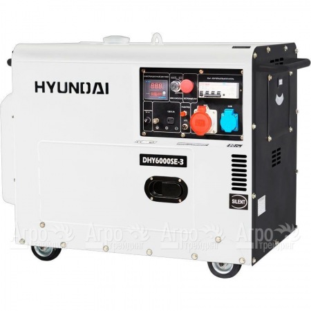 Дизельгенератор Hyundai DHY 6000SE-3 5 кВт в Москве