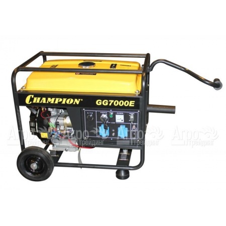 Бензогенератор Champion GG7000E 5 кВт + ATS  в Москве