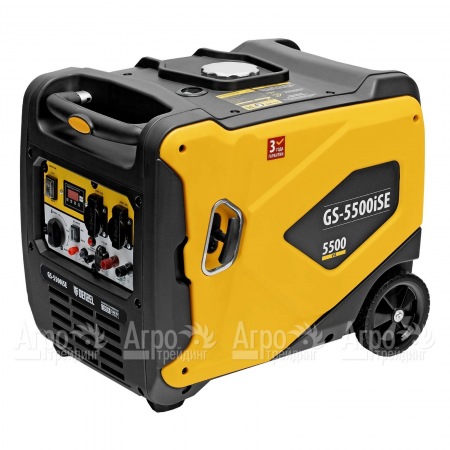 Бензиновый генератор инверторный Denzel GS-5500iSE 5 кВт в Москве