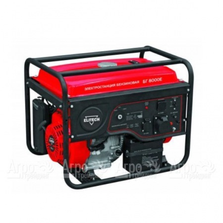 Бензогенератор Elitech БГ 8000Е 6 кВт  в Москве