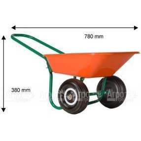 Тачка детская двухколесная Haemmerlin Twiny 1260  в Москве