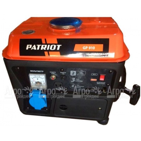 Бензогенератор Patriot GP 910 0.65 кВт  в Москве