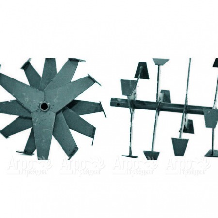 Фрезы лепестковые S24 4-х рядные 390*382 мм для мотоблоков Prorab  в Москве