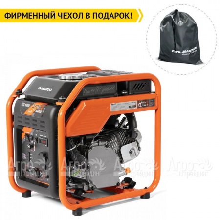 Инверторный бензогенератор Daewoo GDA 4400 i 3.4 кВт  в Москве
