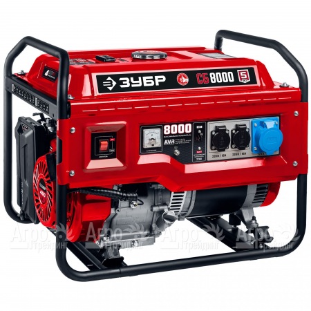 Бензогенератор Зубр СБ-8000 8 кВт в Москве