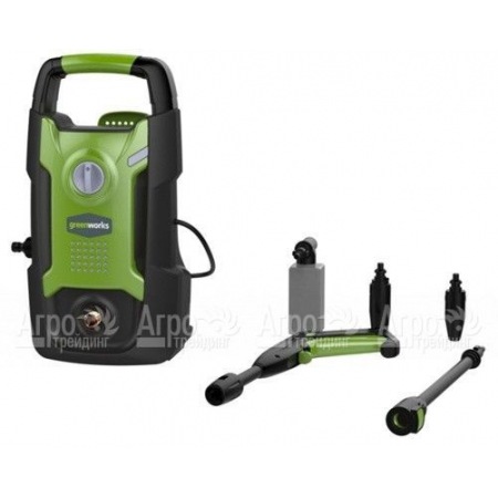 Мойка высокого давления GreenWorks GPWG1 100 бар  в Москве