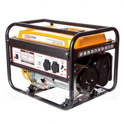Бензогенератор RedVerg RD-G3300 3 кВт в Москве