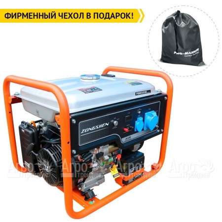 Бензогенератор Zongshen PB 6000 E 5 кВт в Москве