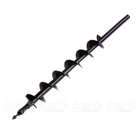 Бур (шнек) однозаходный 10х100 см для мотобура Caiman AG500-TB50, Oleo-Mac MTL51, MTL85R в Москве