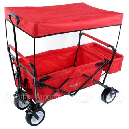 Тележка ручная Fuxtec СТ-350R с навесом красная в Москве