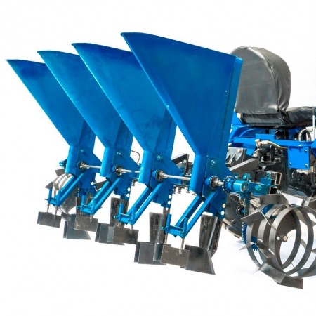 Сажалка для чеснока четырехрядная для многофункциональных минитракторов Файтер в Москве