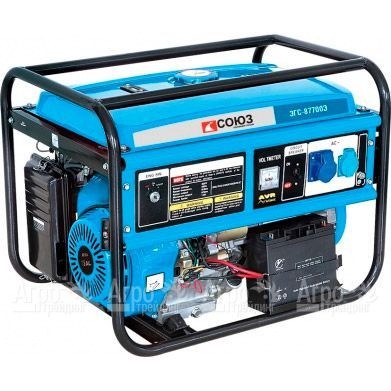 Бензогенератор Союз ЭГС-87700Э 6 кВт в Москве