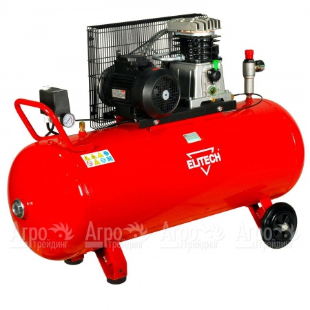 Компрессор поршневой масляный Elitech КР 200/AB515/3Т  в Москве