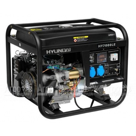 Бензогенератор Hyundai HY 7000LE 5 кВт  в Москве