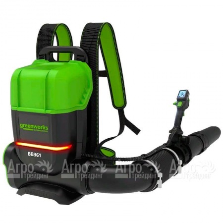 Воздуходувка аккумуляторная GreenWorks GD82BP2 (без аккумулятора и зарядного устройства)  в Москве