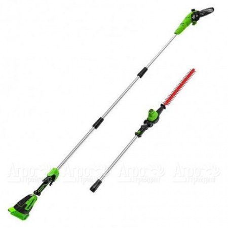 Высоторез аккумуляторный GreenWorks G40PSH (без аккумулятора и зарядного устройства) в Москве