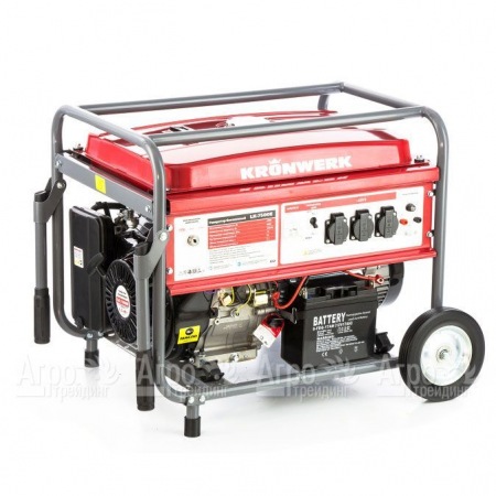 Бензогенератор Kronwerk LK 7500E 6 кВт в Москве
