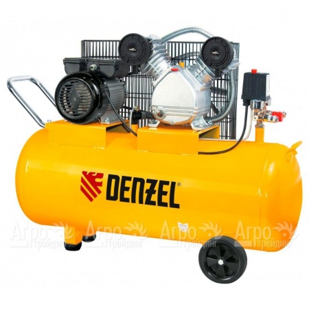 Компрессор пневматический Denzel PC 2/100-370 2.2 кВт  в Москве
