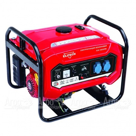 Бензогенератор Elitech БЭС 3500 РМ 2.8 кВт в Москве