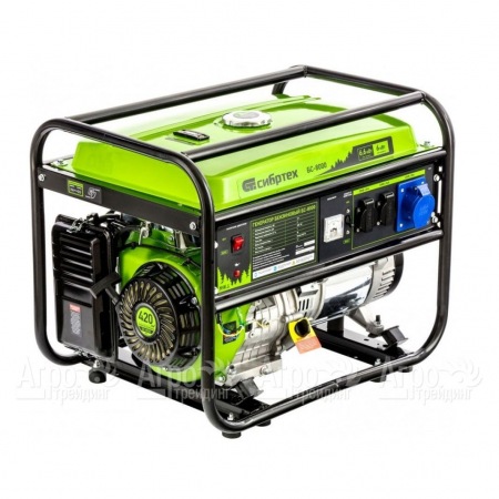 Бензогенератор Сибртех БС-8000 6 кВт в Москве