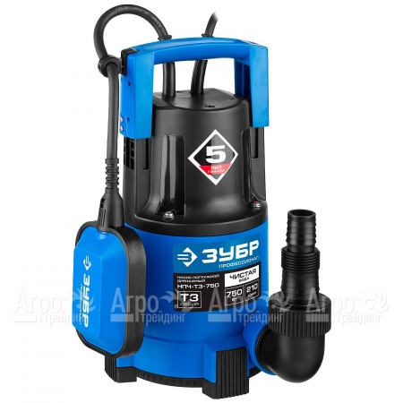 Дренажный насос Зубр НПЧ-Т3-750 в Москве