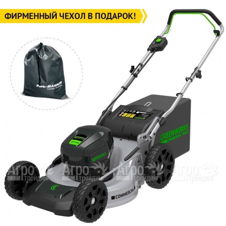Газонокосилка аккумуляторная GreenWorks GC82LM46K5  в Москве