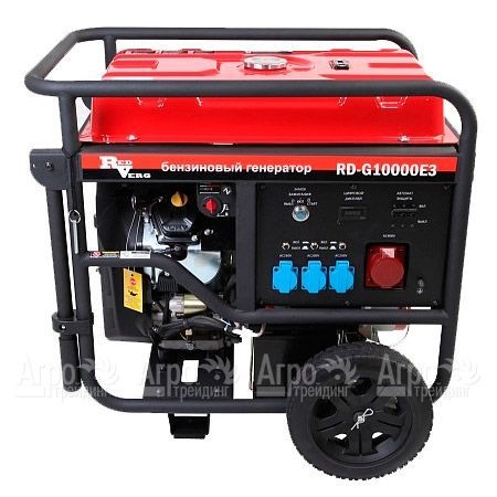 Бензогенератор RedVerg RD-G10000E3 9 кВт в Москве