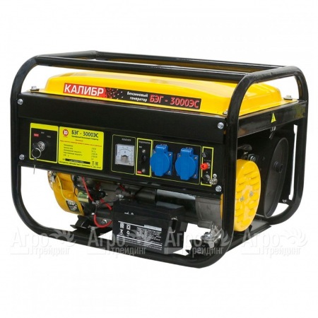 Бензогенератор Калибр БЭГ-3000ЭС 2.5 кВт в Москве