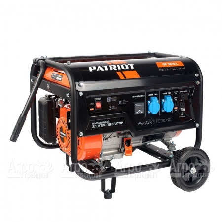 Бензогенератор Patriot GP 3810L 2.8 кВт  в Москве