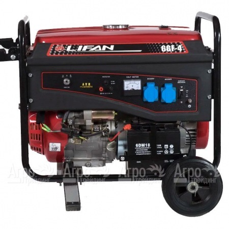 Бензогенератор Lifan 6 GF-4 6 кВт  в Москве
