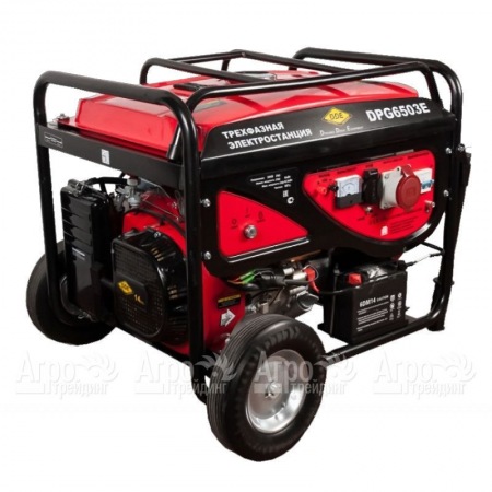 Бензогенератор DDE DPG6503E 6 кВт  в Москве