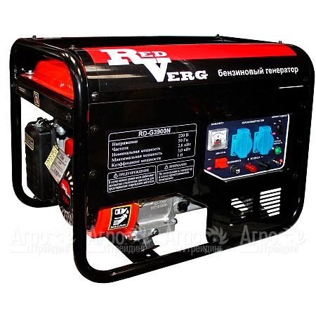 Бензогенератор RedVerg RD-G3900EN 2.8 кВт  в Москве