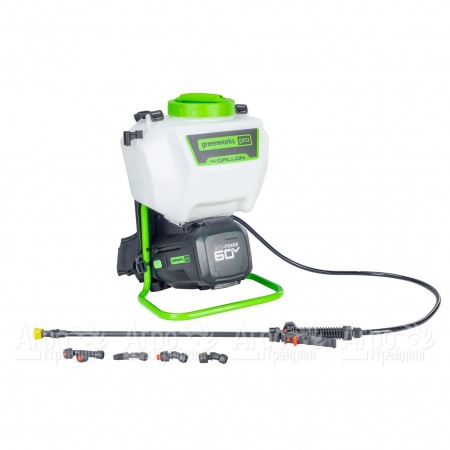 Аккумуляторный опрыскиватель GreenWorks GW-BPS60 (без аккумулятора и зарядного устройства)  в Москве