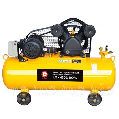 Компрессор масляный Калибр Мастер КМ-4200/100РМ  в Москве
